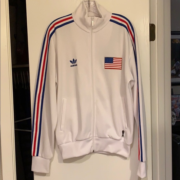 Adidas team USA track jacket. - Picture 1 of 6